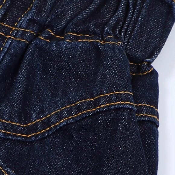 B.Sure Dark Blue Denim Shorts - Picture 4 of 4